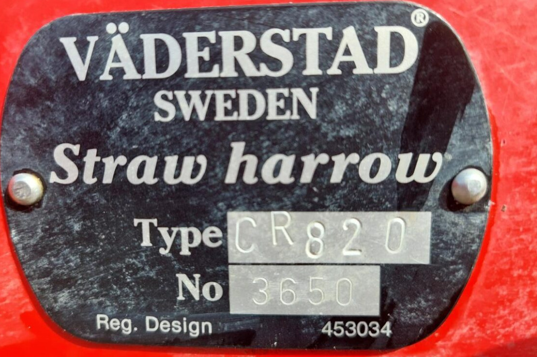 Cover crop Väderstad Carrier 820 tallerkenharve: photos 14