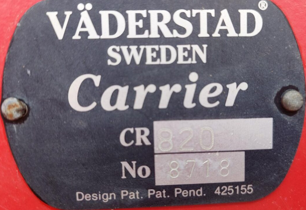 Cover crop Väderstad Carrier 820 tallerkenharve: photos 15