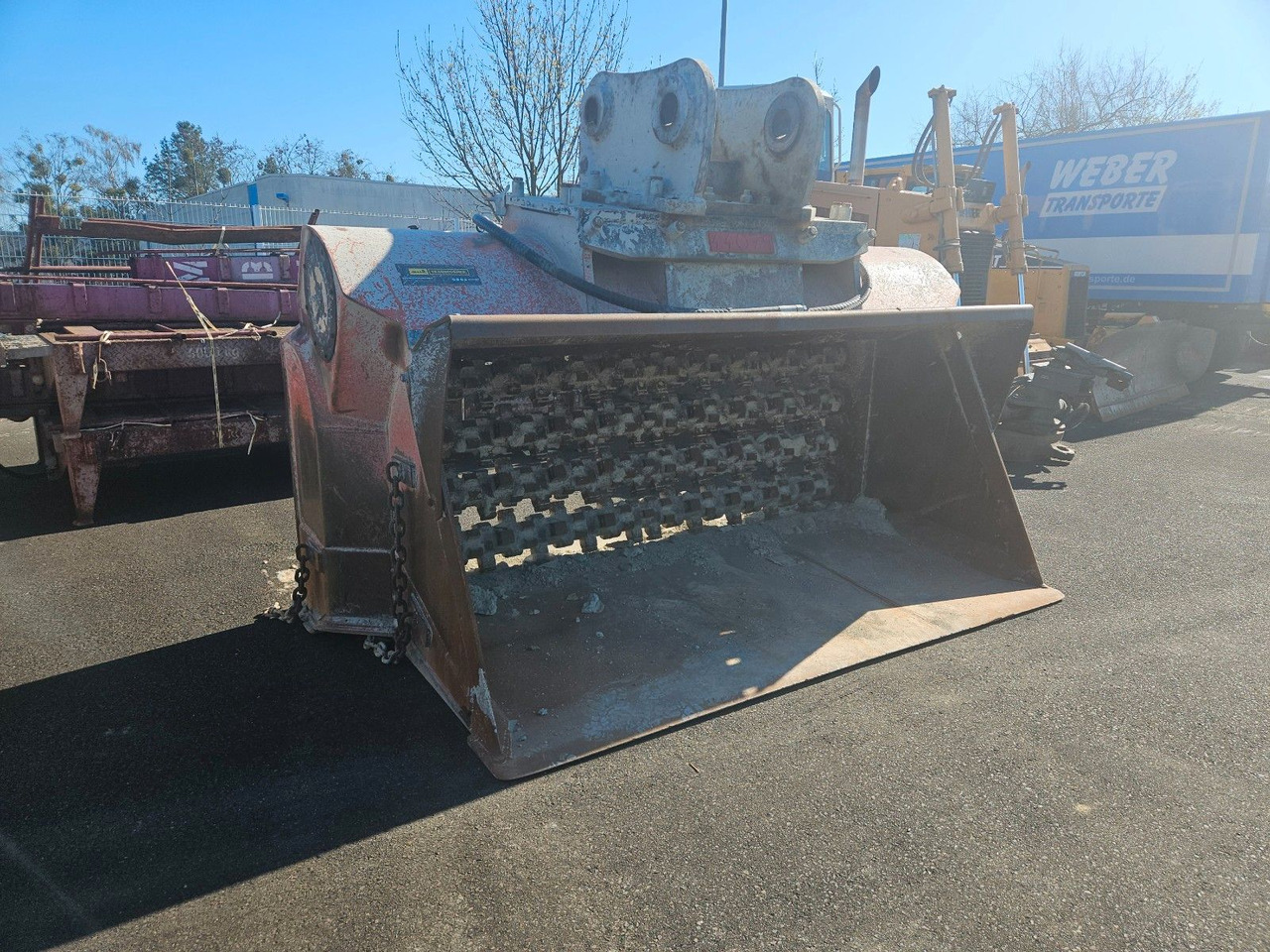 Allu DH4-27x75 Schaufelseparator Crusher bucket - Godet de tri: photos 1 Allu DH4-27x75 Schaufelseparator Crusher bucket - Godet de tri: photos 1