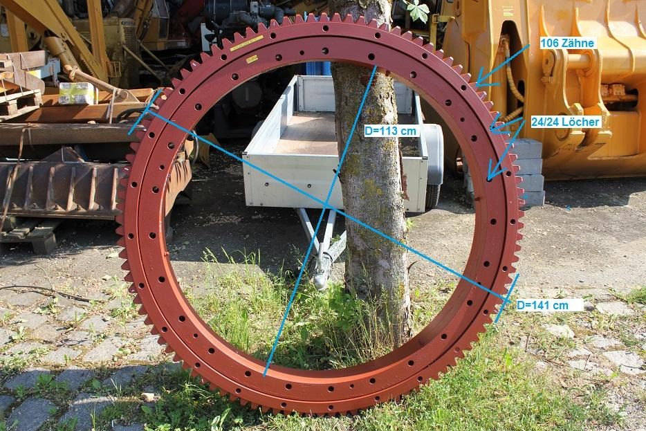 Atlas AB 2002 - Couronne d'orientation pour Engins de chantier: photos 1 Atlas AB 2002 - Couronne d'orientation pour Engins de chantier: photos 1
