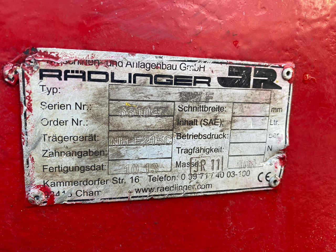 Lehnhoff SW F NEW Holland E 215 - Attache rapide: photos 3 Lehnhoff SW F NEW Holland E 215 - Attache rapide: photos 3