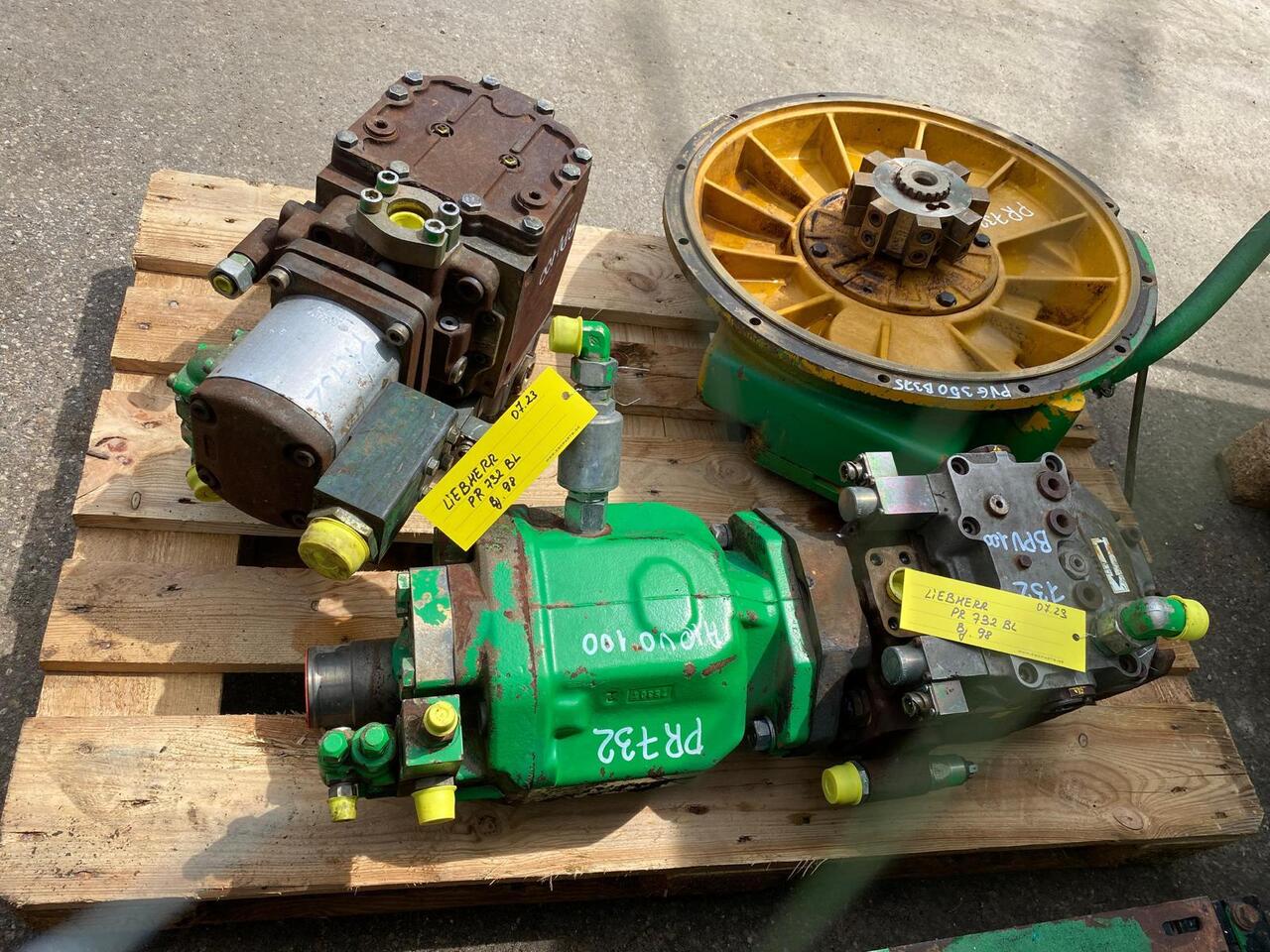 Pompe hydraulique pour Engins de chantier Liebherr Linde BPV 100 aus PR 732: photos 7