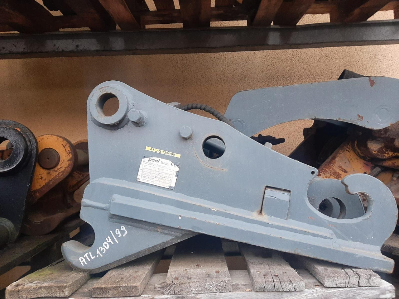 Paal aus Atlas 1304 - Attache rapide pour Engins de chantier: photos 1 Paal aus Atlas 1304 - Attache rapide pour Engins de chantier: photos 1