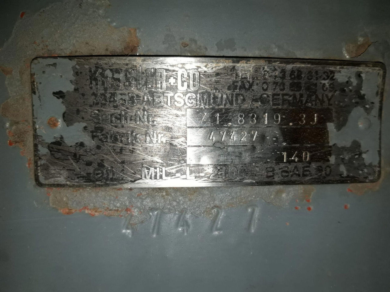 Liebherr LTM 1050-1 Axle housing axle 2 - Essieu et pièces pour Grue mobile: photos 5 Liebherr LTM 1050-1 Axle housing axle 2 - Essieu et pièces pour Grue mobile: photos 5