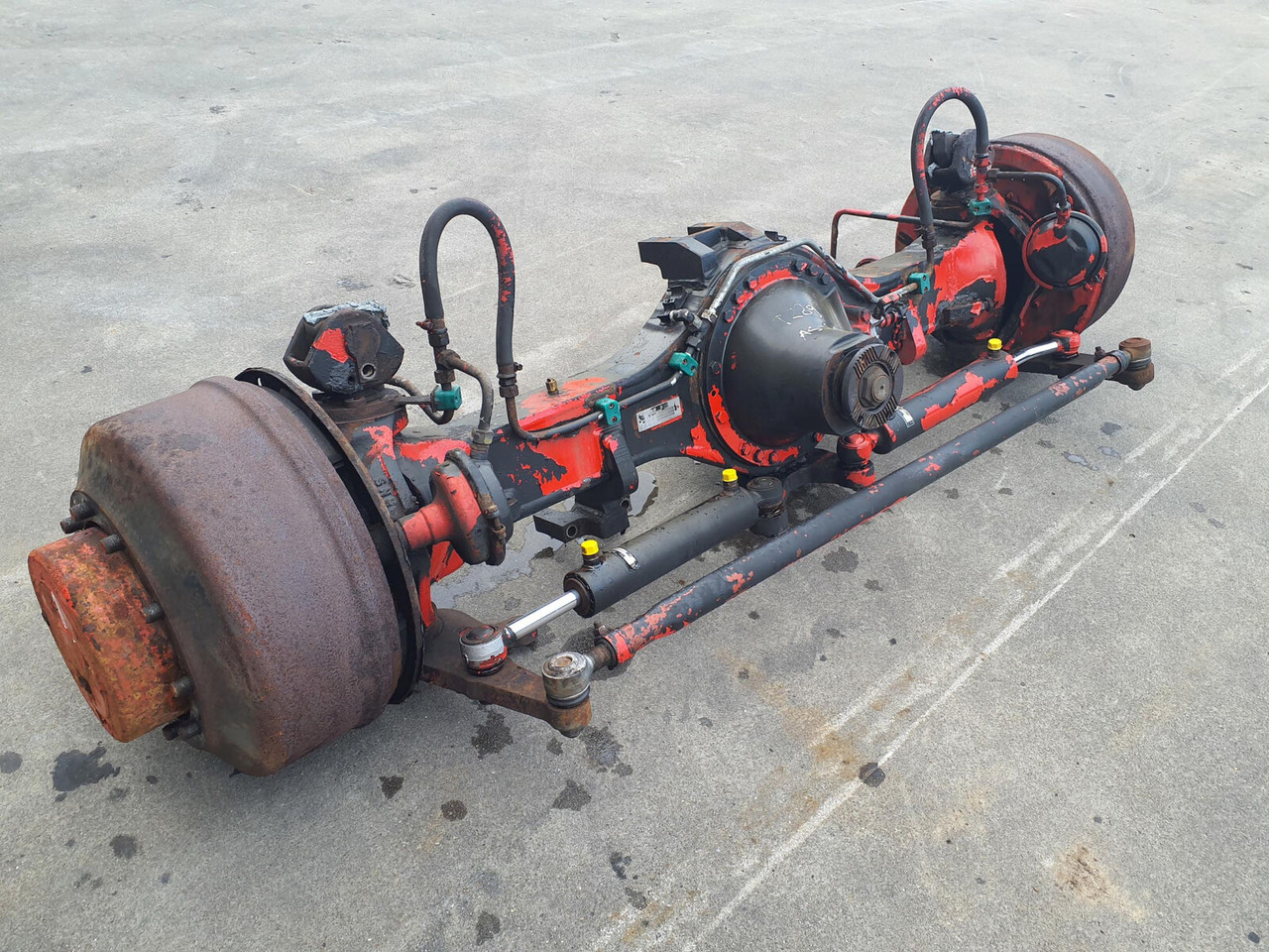 Liebherr LTM 1050 axle 1 - Essieu et pièces pour Grue mobile: photos 4 Liebherr LTM 1050 axle 1 - Essieu et pièces pour Grue mobile: photos 4