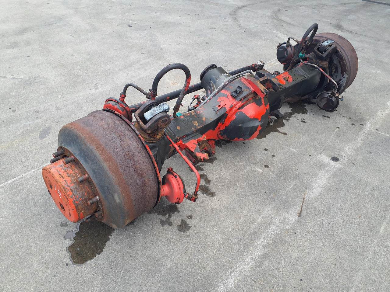 Liebherr LTM 1050 axle 1 - Essieu et pièces pour Grue mobile: photos 2 Liebherr LTM 1050 axle 1 - Essieu et pièces pour Grue mobile: photos 2