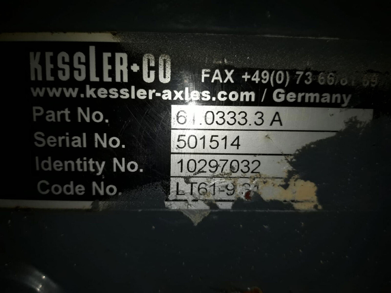 Liebherr LTM 1130-5.1 axle housing axle 1 - Essieu et pièces pour Grue mobile: photos 5 Liebherr LTM 1130-5.1 axle housing axle 1 - Essieu et pièces pour Grue mobile: photos 5