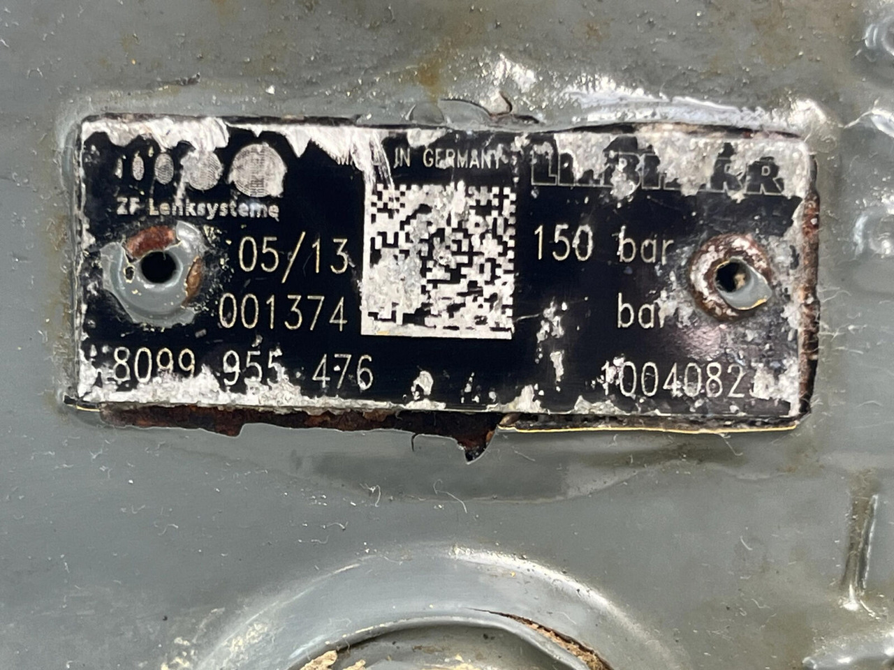 Boîtier de direction pour Grue mobile Liebherr LTM 1130-5.1 steering box: photos 8