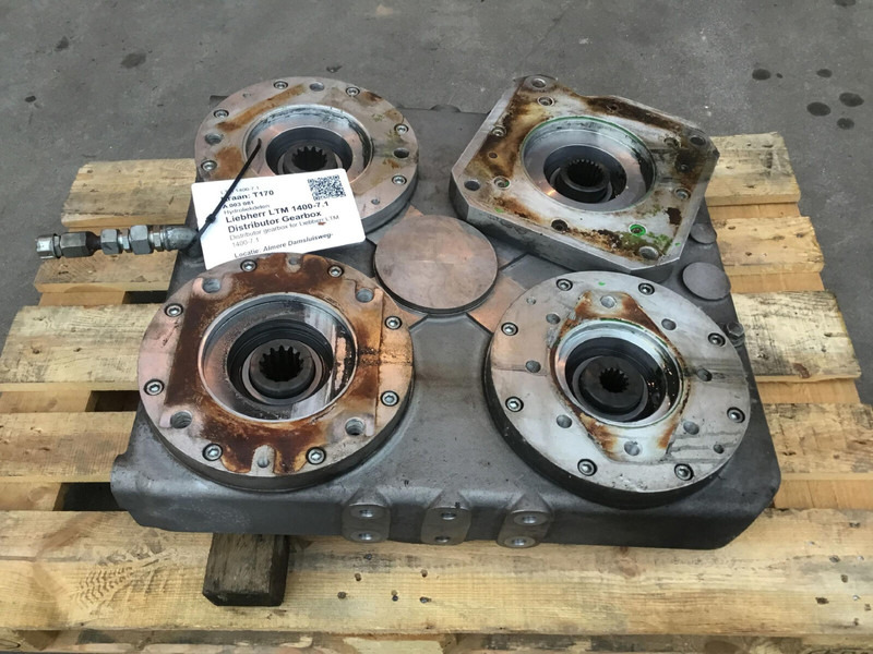 Liebherr LTM 1400-7.1 distributor gearbox - Boîte de vitesse pour Grue: photos 1 Liebherr LTM 1400-7.1 distributor gearbox - Boîte de vitesse pour Grue: photos 1