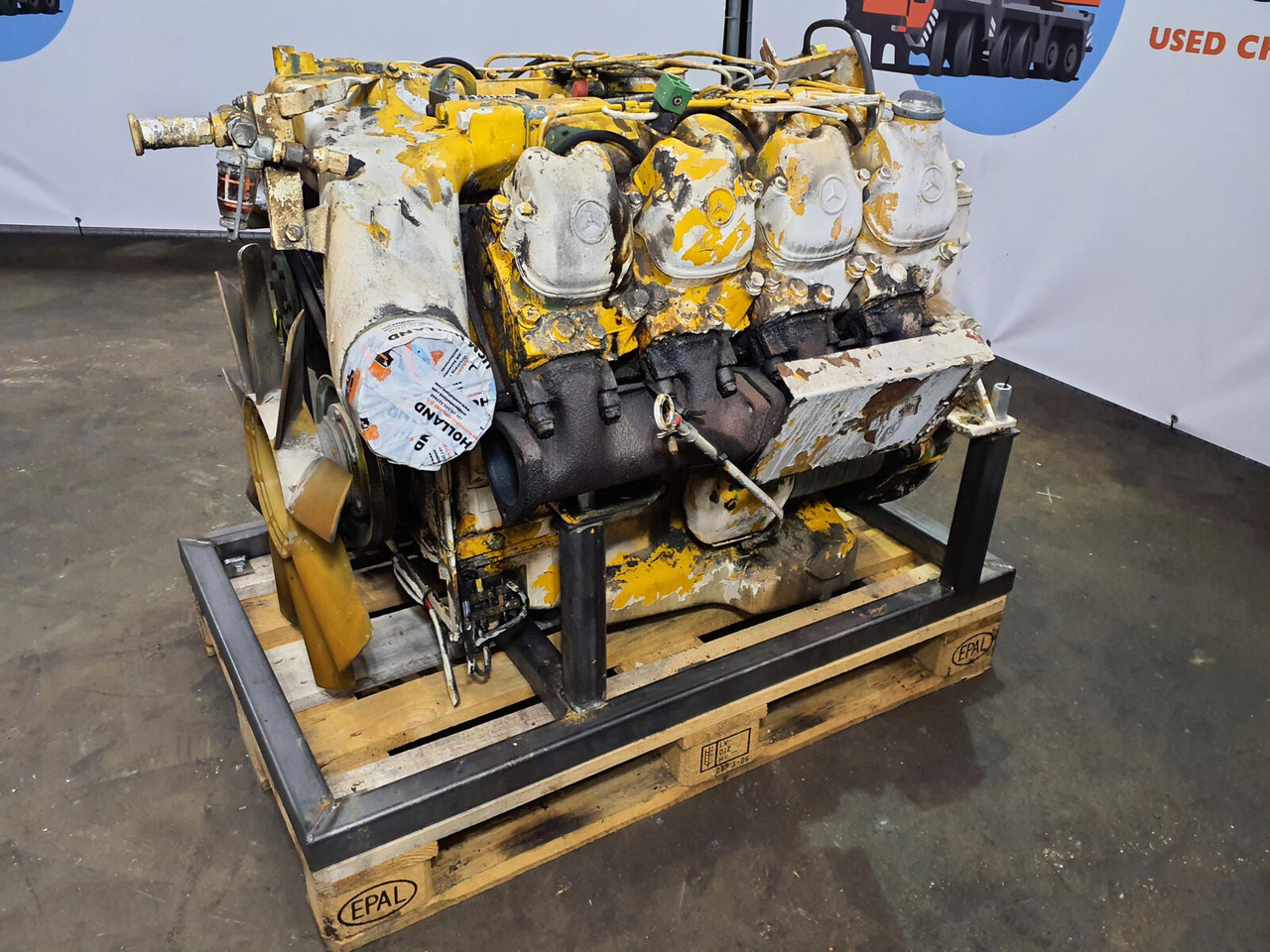 Mercedes-Benz LT 1200 Mercedes OM 402 upper engine - Moteur pour Grue mobile: photos 3 Mercedes-Benz LT 1200 Mercedes OM 402 upper engine - Moteur pour Grue mobile: photos 3