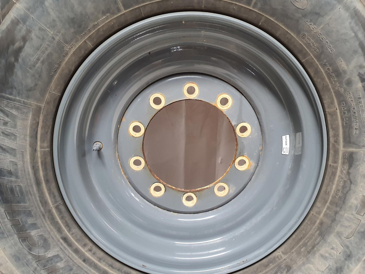 Michelin Wheel 445/95R25 10 12 1p - Roue complète pour Grue: photos 3 Michelin Wheel 445/95R25 10 12 1p - Roue complète pour Grue: photos 3
