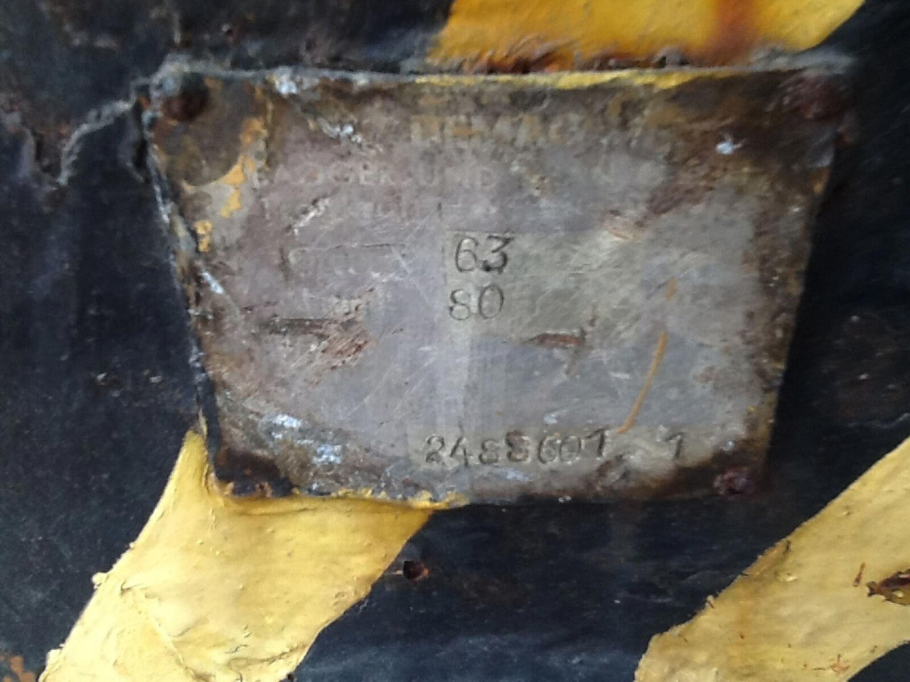 Pièces de rechange pour Grue mobile Terex Hookblock 28mm 3 sheave 80t: photos 6