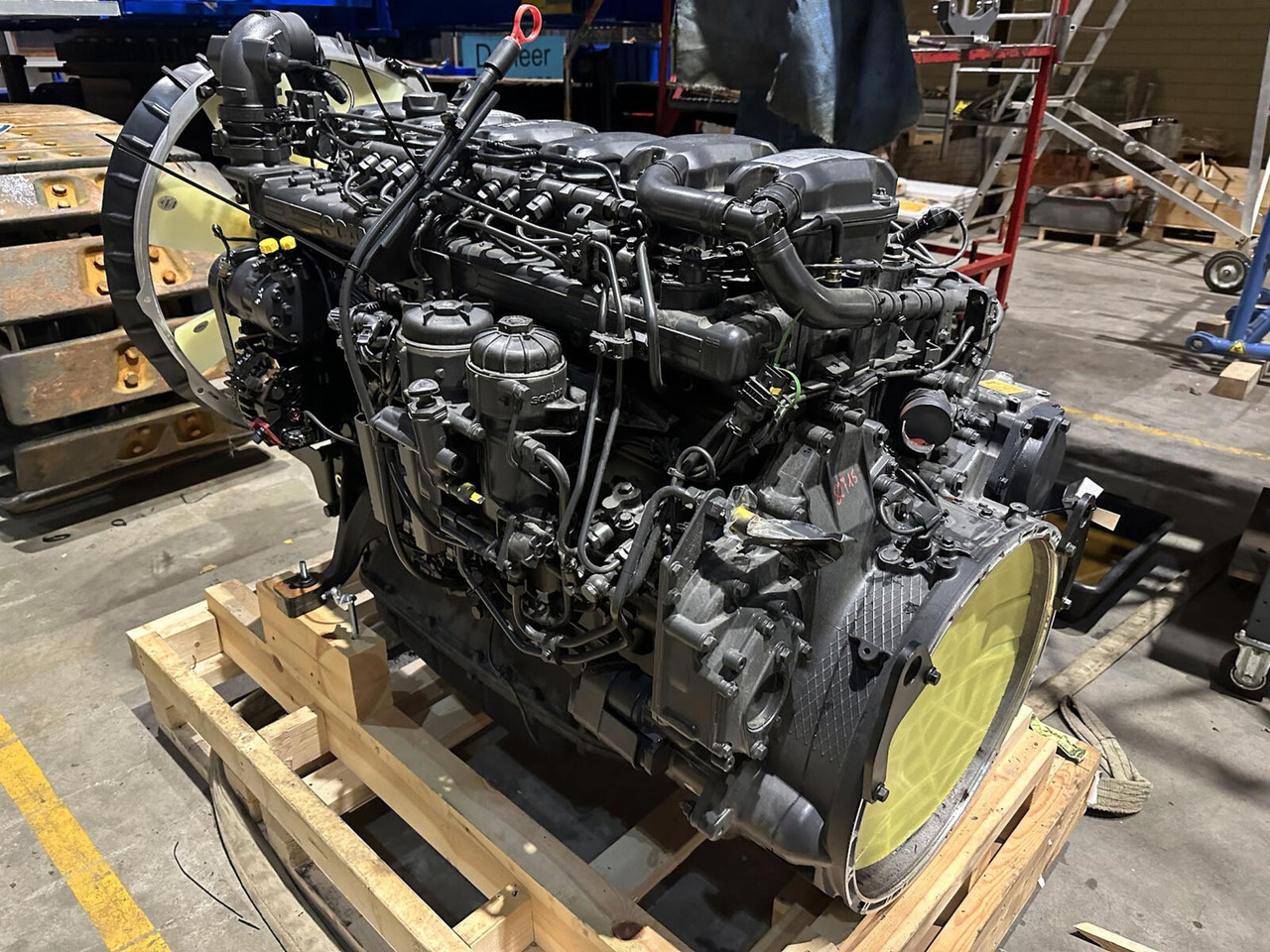 Scania Demag AC 220-1, AC 5.220-1 Scania DC13 313A motor - Moteur pour Grue: photos 1 Scania Demag AC 220-1, AC 5.220-1 Scania DC13 313A motor - Moteur pour Grue: photos 1