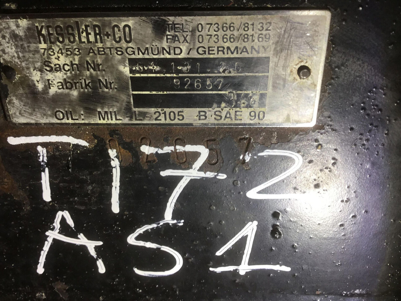 Terex AC 155 axle housing axle 1 - Essieu et pièces pour Grue mobile: photos 5 Terex AC 155 axle housing axle 1 - Essieu et pièces pour Grue mobile: photos 5