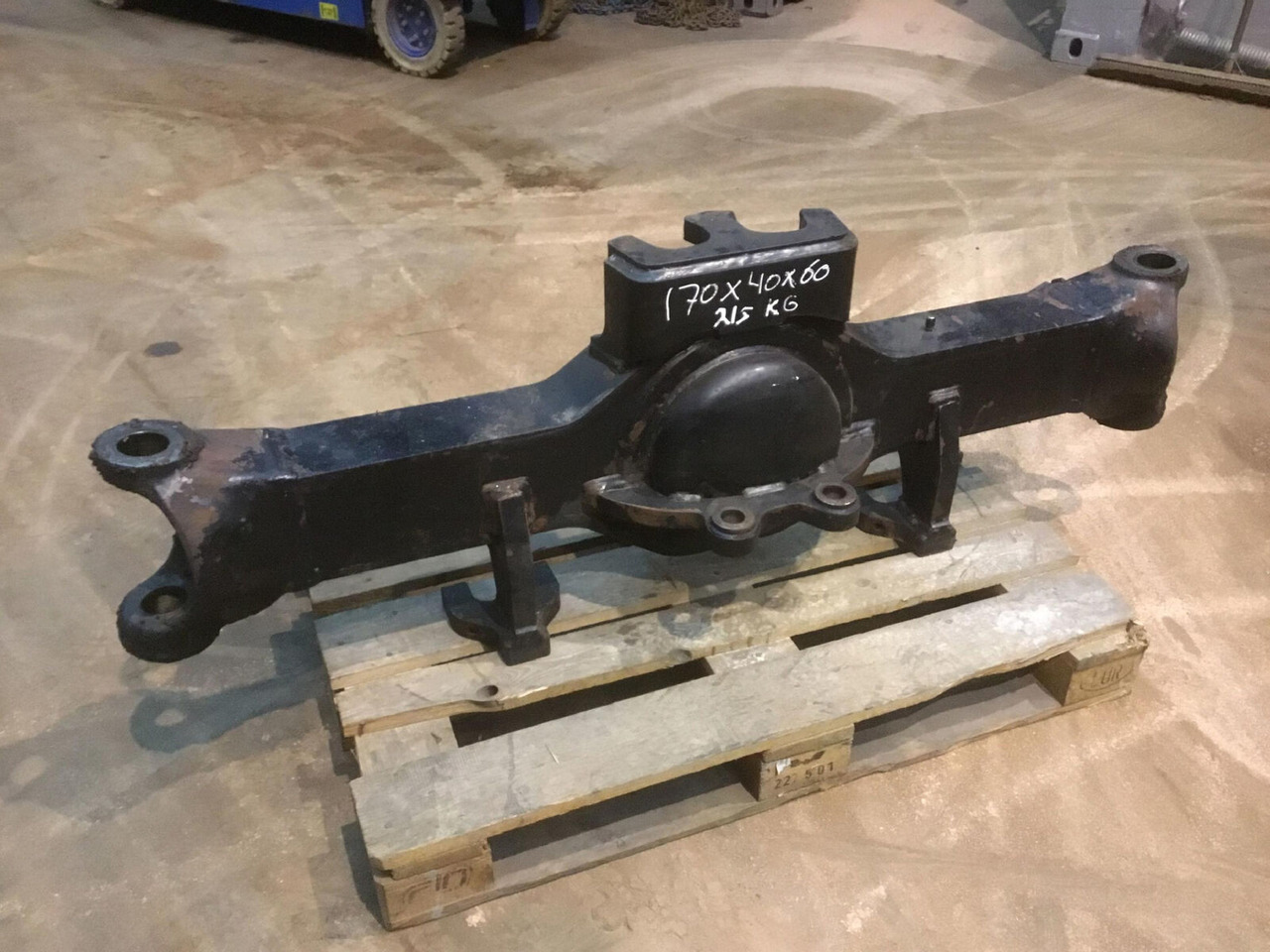 Terex AC 155 axle housing axle 1 - Essieu et pièces pour Grue mobile: photos 1 Terex AC 155 axle housing axle 1 - Essieu et pièces pour Grue mobile: photos 1