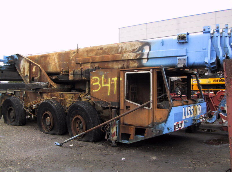 Terex AC 155 for parts - Grue tout-terrain: photos 1 Terex AC 155 for parts - Grue tout-terrain: photos 1