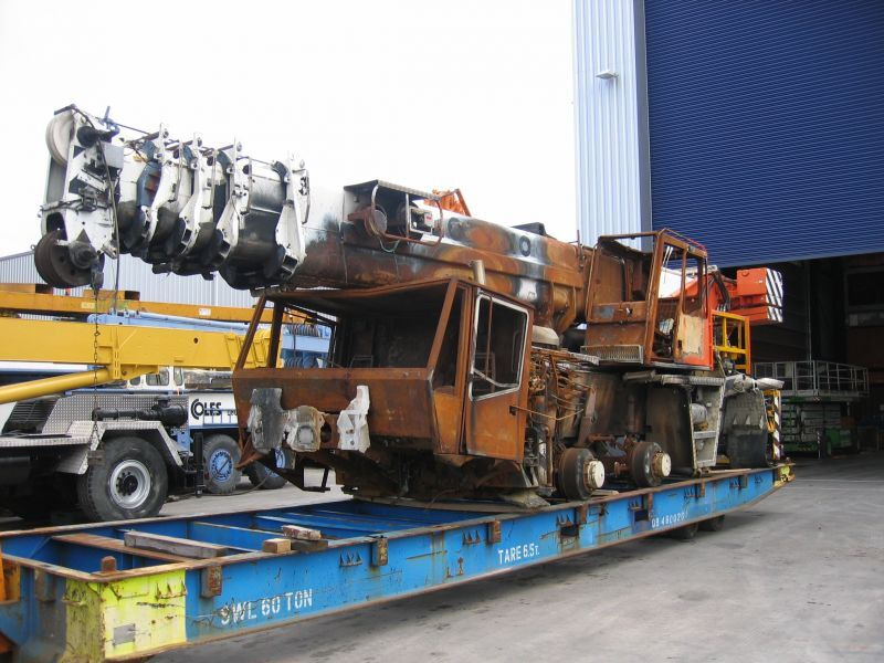 Terex AC 155 for parts - Grue tout-terrain: photos 1 Terex AC 155 for parts - Grue tout-terrain: photos 1