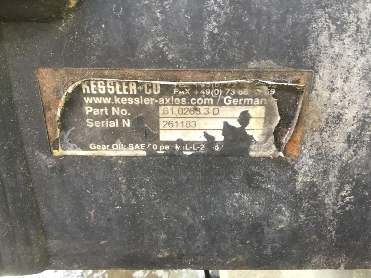 Terex AC 35 axle housing axle 1 - Essieu et pièces pour Grue mobile: photos 5 Terex AC 35 axle housing axle 1 - Essieu et pièces pour Grue mobile: photos 5