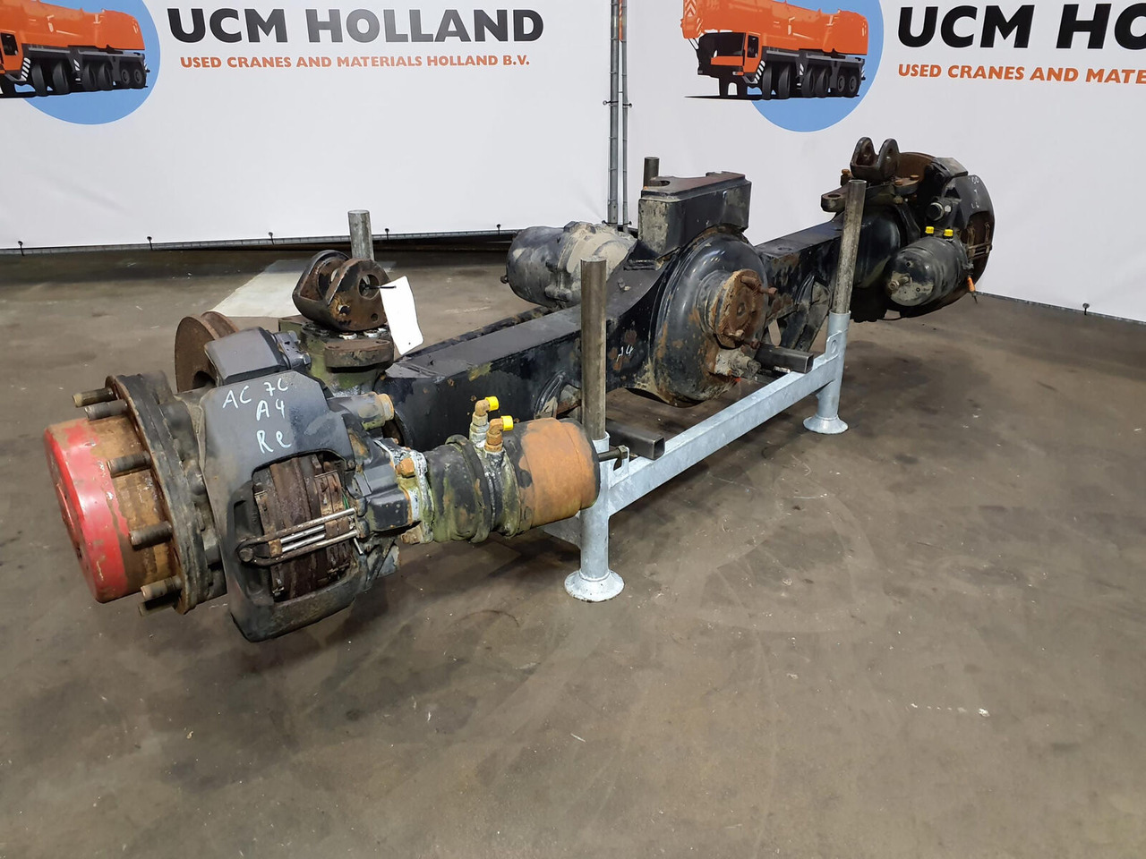 Terex AC 700 Axle 4 - Essieu et pièces pour Grue mobile: photos 4 Terex AC 700 Axle 4 - Essieu et pièces pour Grue mobile: photos 4