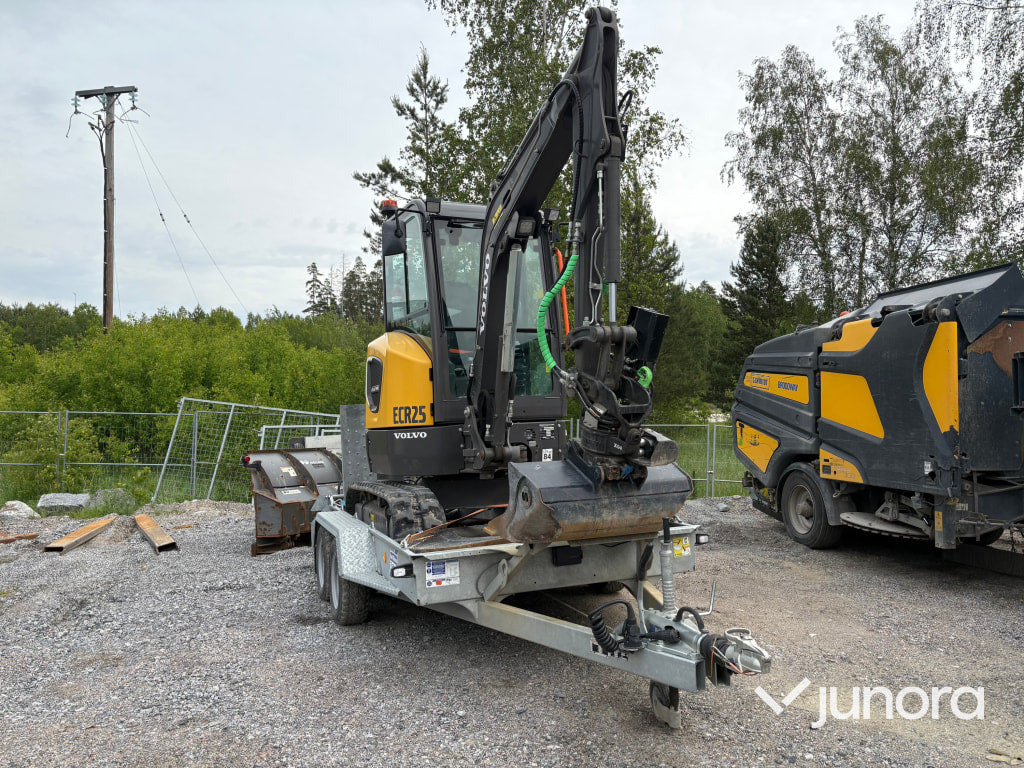 Grävmaskin Volvo ECR25D Electric - Mini pelle: photos 1 Grävmaskin Volvo ECR25D Electric - Mini pelle: photos 1