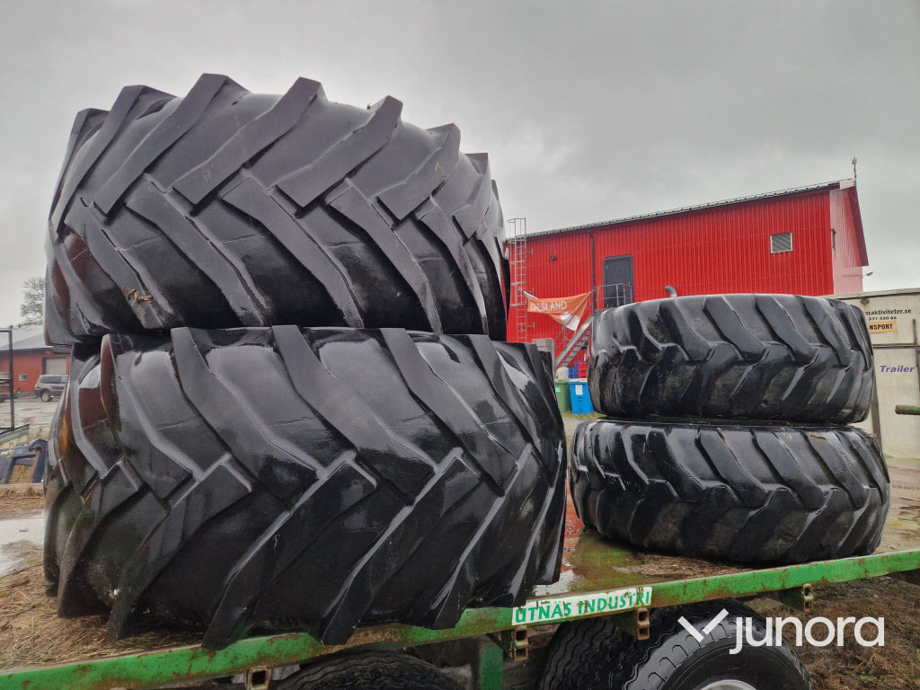 Traktordäck - Valmet 6400 - Roue complète pour Tracteur agricole: photos 1 Traktordäck - Valmet 6400 - Roue complète pour Tracteur agricole: photos 1
