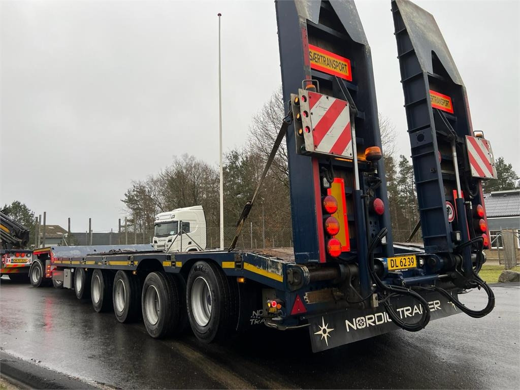 Remorque porte-engin surbaissée HRD 7 akslet - 84 ton blokvogn med ramper: photos 6