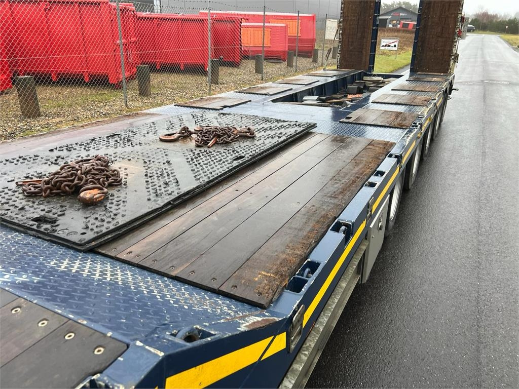 Remorque porte-engin surbaissée HRD 7 akslet - 84 ton blokvogn med ramper: photos 9