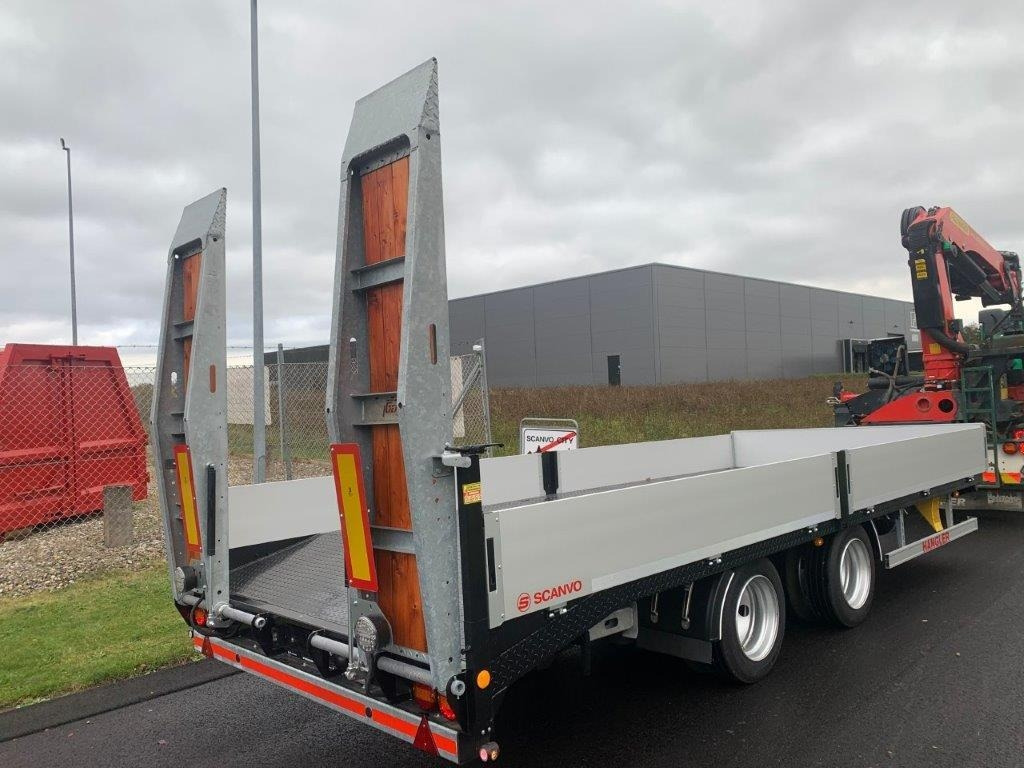 Hangler TPS-H 140 2 akslet kærre med ramper - Remorque porte-engin surbaissée: photos 4 Hangler TPS-H 140 2 akslet kærre med ramper - Remorque porte-engin surbaissée: photos 4