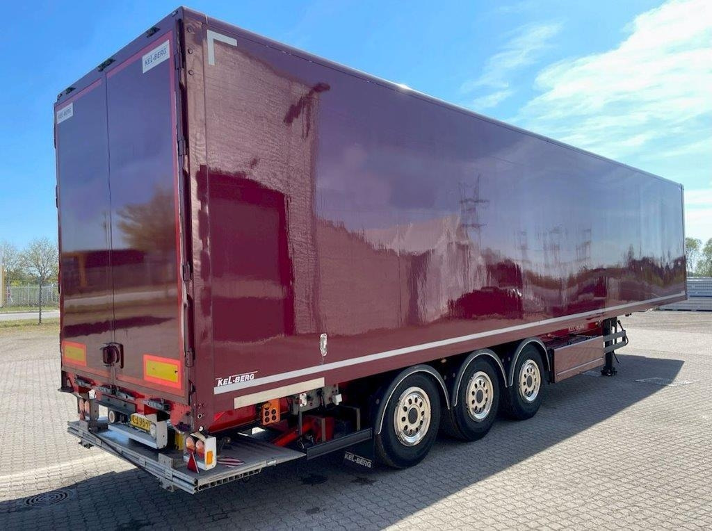 Kel-Berg 3-aks med folde-slædelift - Semi-remorque fourgon: photos 1 Kel-Berg 3-aks med folde-slædelift - Semi-remorque fourgon: photos 1