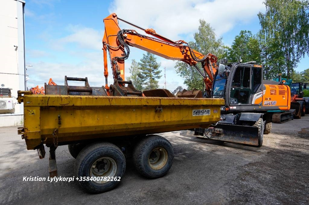 Hitachi ZX180W-7 HUIPPUVARUSTEET STAGE 5 - Pelle sur pneus: photos 5 Hitachi ZX180W-7 HUIPPUVARUSTEET STAGE 5 - Pelle sur pneus: photos 5