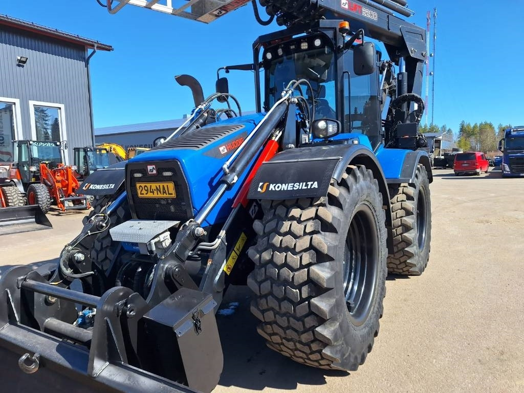 Huddig 1260E CABLE, ISO NOSTIN YM.  - Tractopelle: photos 4 Huddig 1260E CABLE, ISO NOSTIN YM.  - Tractopelle: photos 4