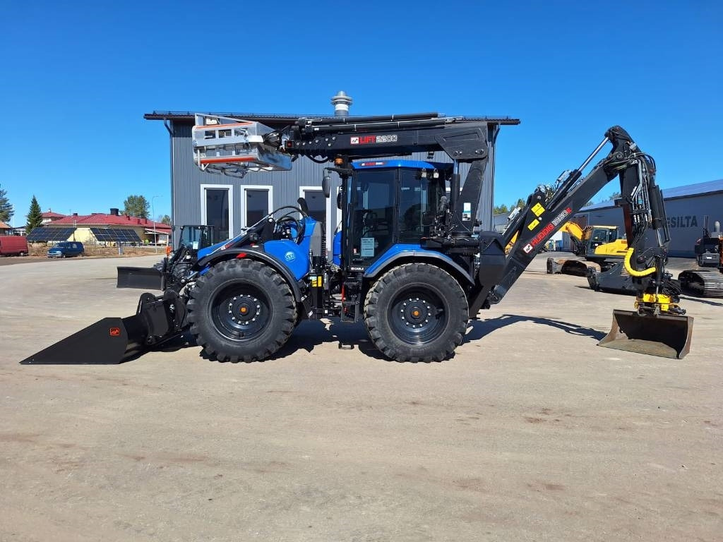 Huddig 1260E CABLE, ISO NOSTIN YM.  - Tractopelle: photos 1 Huddig 1260E CABLE, ISO NOSTIN YM.  - Tractopelle: photos 1