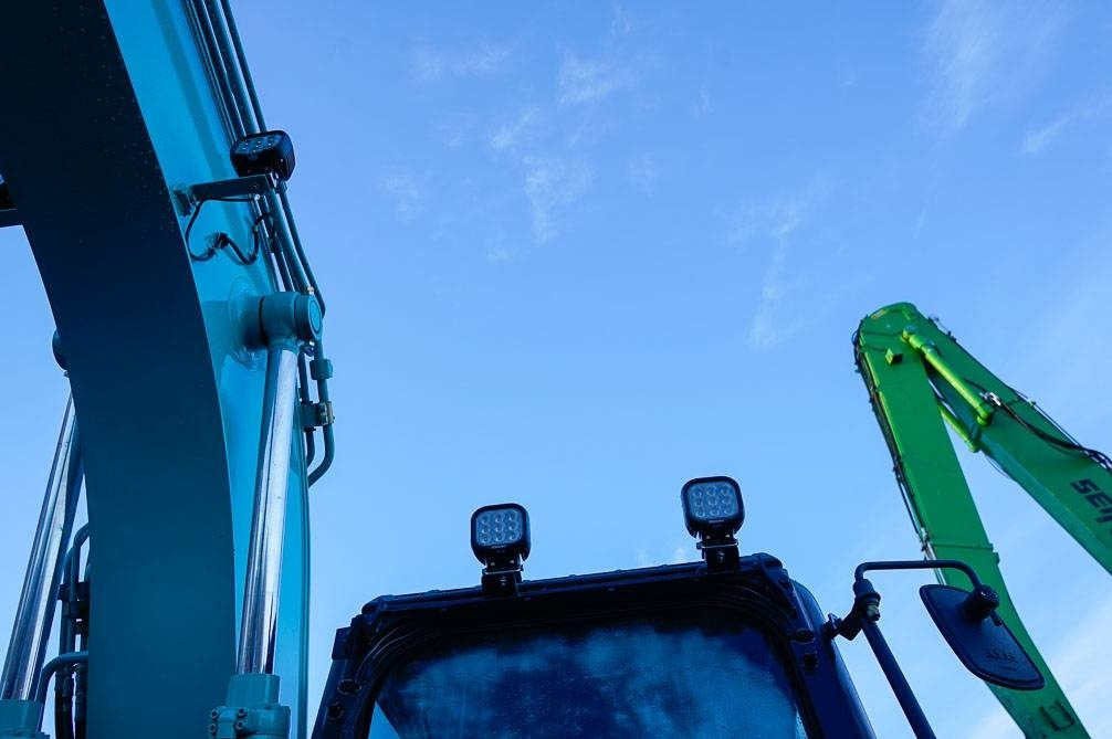 Pelle sur chenille Kobelco SK140SRLC-5 Suoalusta High Chassis: photos 23