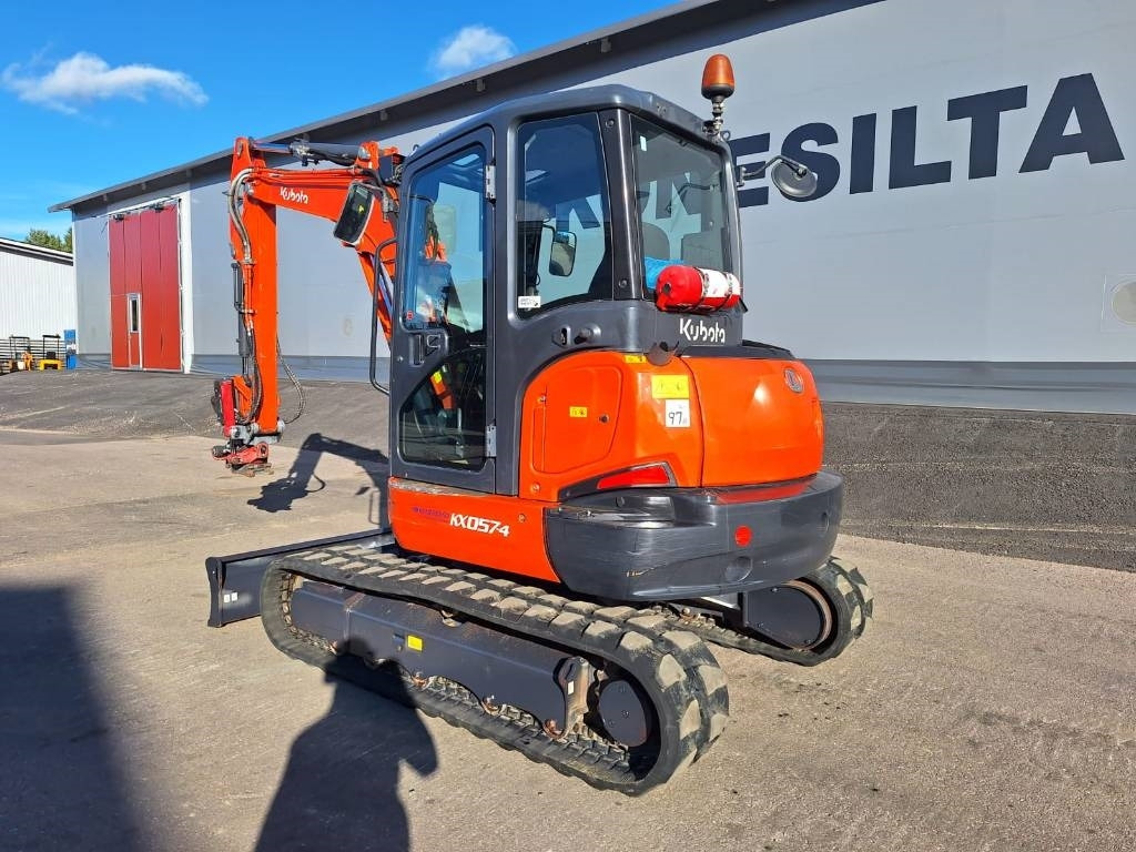 Mini pelle Kubota KX057-4 PYÖRITTÄJÄLLÄ, 1-OMISTAJA: photos 8