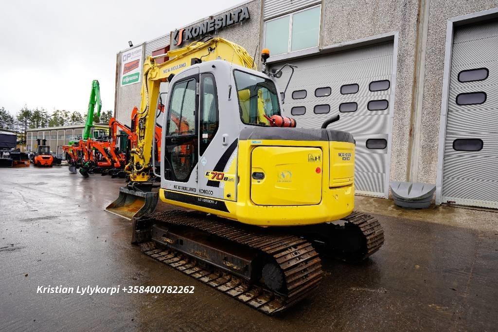 New Holland E70BSR ENGCON PIHDEILLÄ - Mini pelle: photos 2 New Holland E70BSR ENGCON PIHDEILLÄ - Mini pelle: photos 2