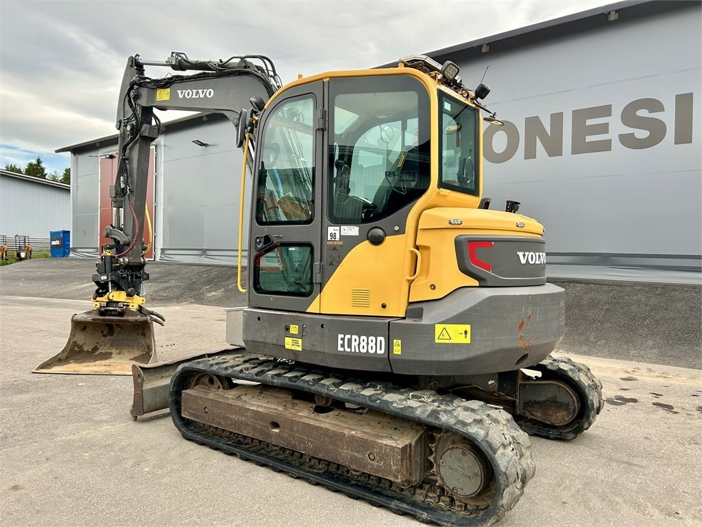 Volvo MYYTY! SOLD! ECR88D + TYÖLAITTEET  - Mini pelle: photos 2 Volvo MYYTY! SOLD! ECR88D + TYÖLAITTEET  - Mini pelle: photos 2
