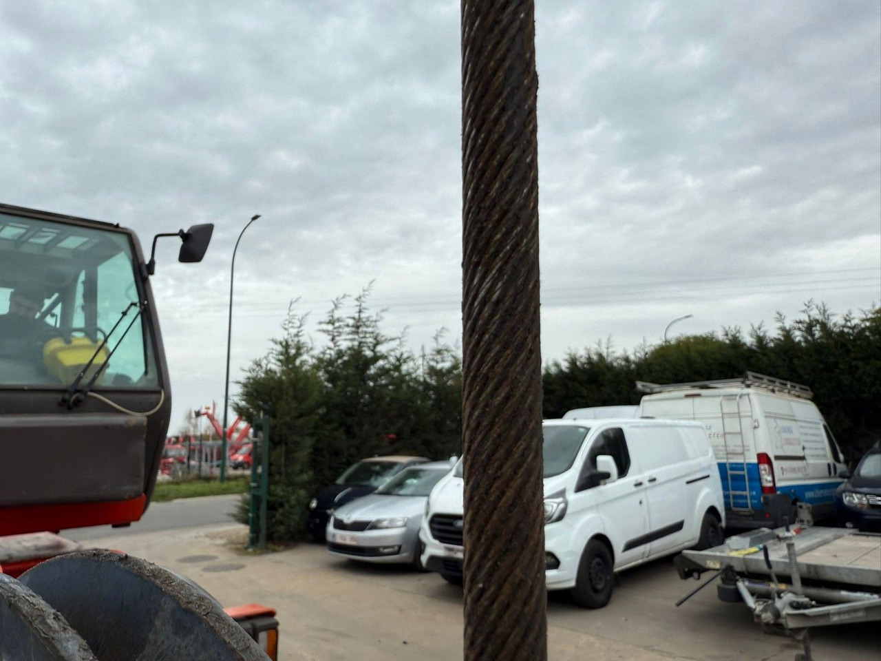 Chariot télescopique Manitou 1850. Roto. 4x4x4. Winch remote.: photos 27 Chariot télescopique Manitou 1850. Roto. 4x4x4. Winch remote.: photos 27