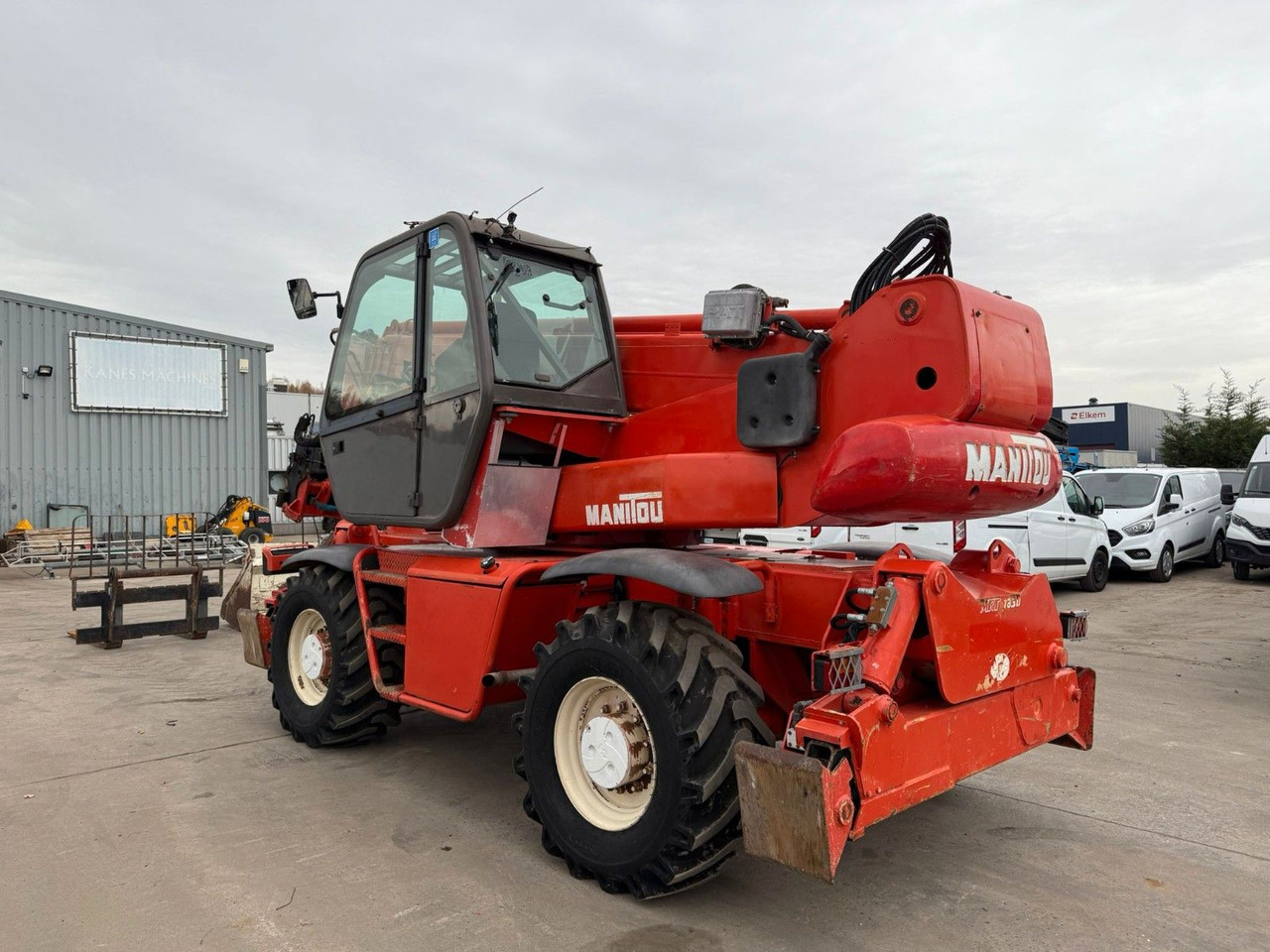 Chariot télescopique Manitou 1850. Roto. 4x4x4. Winch remote.: photos 12 Chariot télescopique Manitou 1850. Roto. 4x4x4. Winch remote.: photos 12
