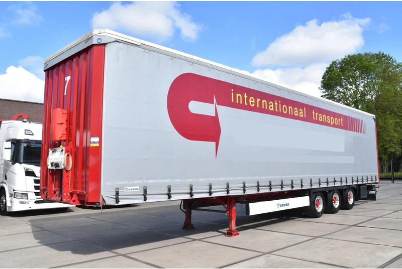 Krone SD - MEGA - SLIDING CURTAINS/ROOF - LIFTING ROOF - BPW AXLES - DISC BRAKES - ALCOA DURA BRIGHT - EXCELLENT CONDITION - - Semi-remorque rideaux coulissants: photos 1 Krone SD - MEGA - SLIDING CURTAINS/ROOF - LIFTING ROOF - BPW AXLES - DISC BRAKES - ALCOA DURA BRIGHT - EXCELLENT CONDITION - - Semi-remorque rideaux coulissants: photos 1