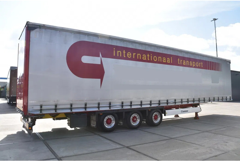 Krone SD - MEGA - SLIDING CURTAINS/ROOF - LIFTING ROOF - BPW AXLES - DISC BRAKES - ALCOA DURA BRIGHT - EXCELLENT CONDITION - - Semi-remorque rideaux coulissants: photos 3 Krone SD - MEGA - SLIDING CURTAINS/ROOF - LIFTING ROOF - BPW AXLES - DISC BRAKES - ALCOA DURA BRIGHT - EXCELLENT CONDITION - - Semi-remorque rideaux coulissants: photos 3