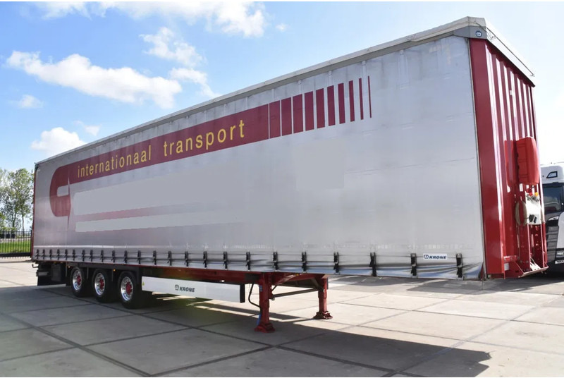 Krone SD - MEGA - SLIDING CURTAINS/ROOF - LIFTING ROOF - BPW AXLES - DISC BRAKES - ALCOA DURA BRIGHT - EXCELLENT CONDITION - - Semi-remorque rideaux coulissants: photos 4 Krone SD - MEGA - SLIDING CURTAINS/ROOF - LIFTING ROOF - BPW AXLES - DISC BRAKES - ALCOA DURA BRIGHT - EXCELLENT CONDITION - - Semi-remorque rideaux coulissants: photos 4
