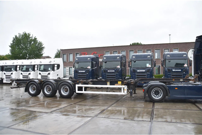 Krone SDC 27 - BPW AXLES - DRUM BRAKES - - Semi-remorque porte-conteneur/ Caisse mobile: photos 1 Krone SDC 27 - BPW AXLES - DRUM BRAKES - - Semi-remorque porte-conteneur/ Caisse mobile: photos 1