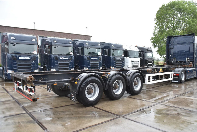 Krone SDC 27 - BPW AXLES - DRUM BRAKES - - Semi-remorque porte-conteneur/ Caisse mobile: photos 2 Krone SDC 27 - BPW AXLES - DRUM BRAKES - - Semi-remorque porte-conteneur/ Caisse mobile: photos 2