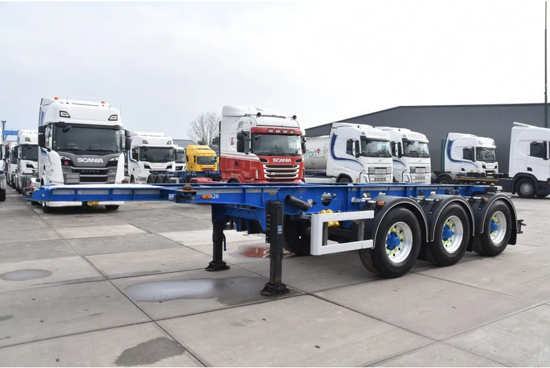 LAG O-3-CC - 20FT SWAP - ADR FL - ALCOA - BPW AXLES - DISC BRAKES - EMPTY WEIGHT 3080 KG!! - Semi-remorque porte-conteneur/ Caisse mobile: photos 5 LAG O-3-CC - 20FT SWAP - ADR FL - ALCOA - BPW AXLES - DISC BRAKES - EMPTY WEIGHT 3080 KG!! - Semi-remorque porte-conteneur/ Caisse mobile: photos 5