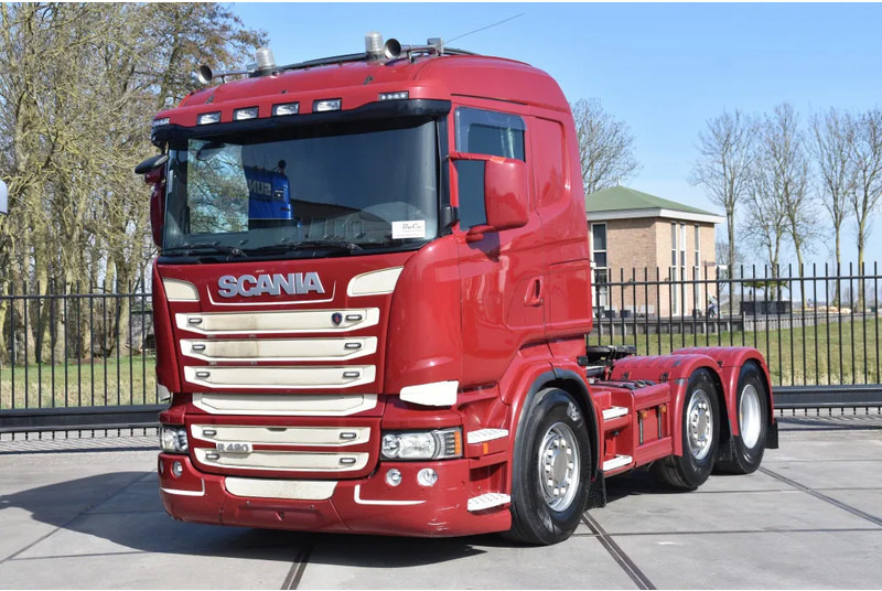Scania R420 HL 6x2/4 - ADR FL - MANUAL - EURO 5 - 698 TKM - HYDRAULIC SYSTEM - LEATHER SEATS - XENON - - Tracteur routier: photos 2 Scania R420 HL 6x2/4 - ADR FL - MANUAL - EURO 5 - 698 TKM - HYDRAULIC SYSTEM - LEATHER SEATS - XENON - - Tracteur routier: photos 2