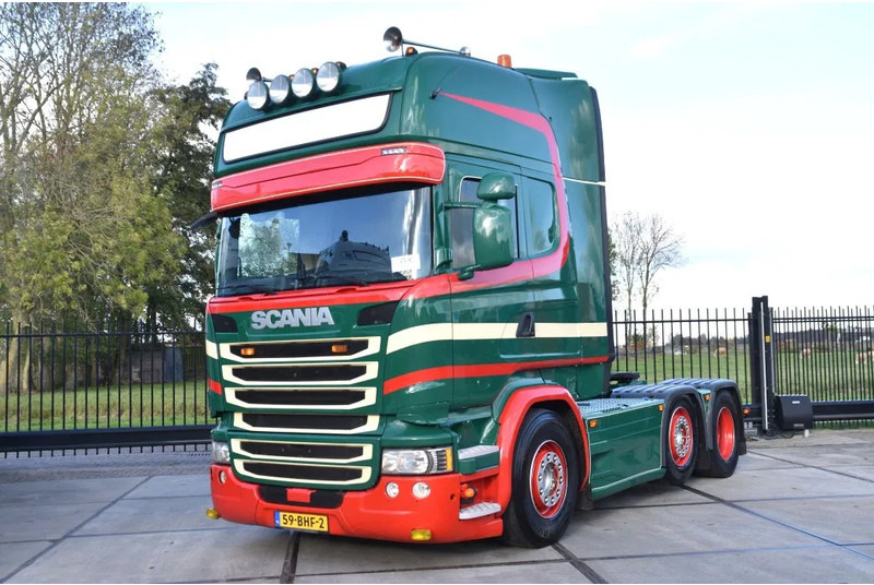 Scania R490 TL 6x2/4 - RETARDER - ACC - DIFF. LOCK - 2 x FUEL TANKS - 2 BEDS - EXCELLENT CONDITION - - Tracteur routier: photos 2 Scania R490 TL 6x2/4 - RETARDER - ACC - DIFF. LOCK - 2 x FUEL TANKS - 2 BEDS - EXCELLENT CONDITION - - Tracteur routier: photos 2
