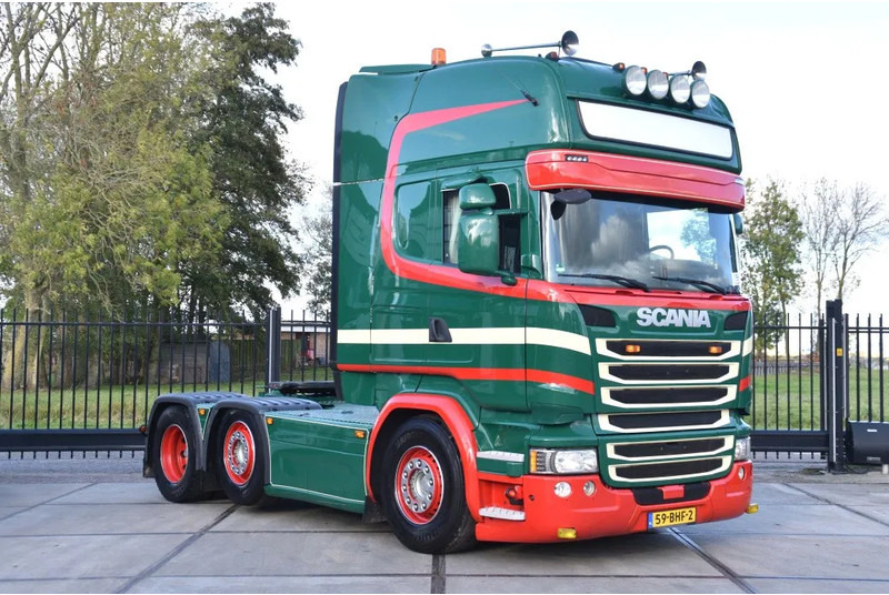 Scania R490 TL 6x2/4 - RETARDER - ACC - DIFF. LOCK - 2 x FUEL TANKS - 2 BEDS - EXCELLENT CONDITION - - Tracteur routier: photos 1 Scania R490 TL 6x2/4 - RETARDER - ACC - DIFF. LOCK - 2 x FUEL TANKS - 2 BEDS - EXCELLENT CONDITION - - Tracteur routier: photos 1