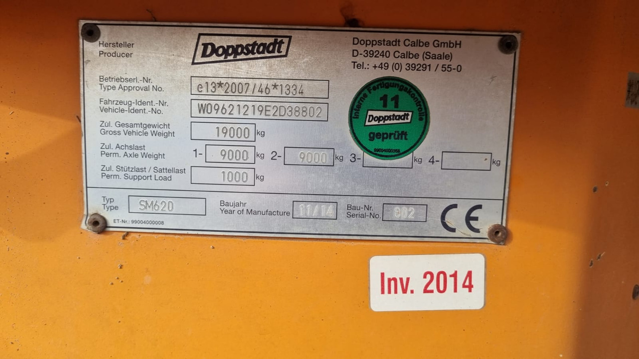 DOPPSTADT SM 620 - Crible: photos 5 DOPPSTADT SM 620 - Crible: photos 5
