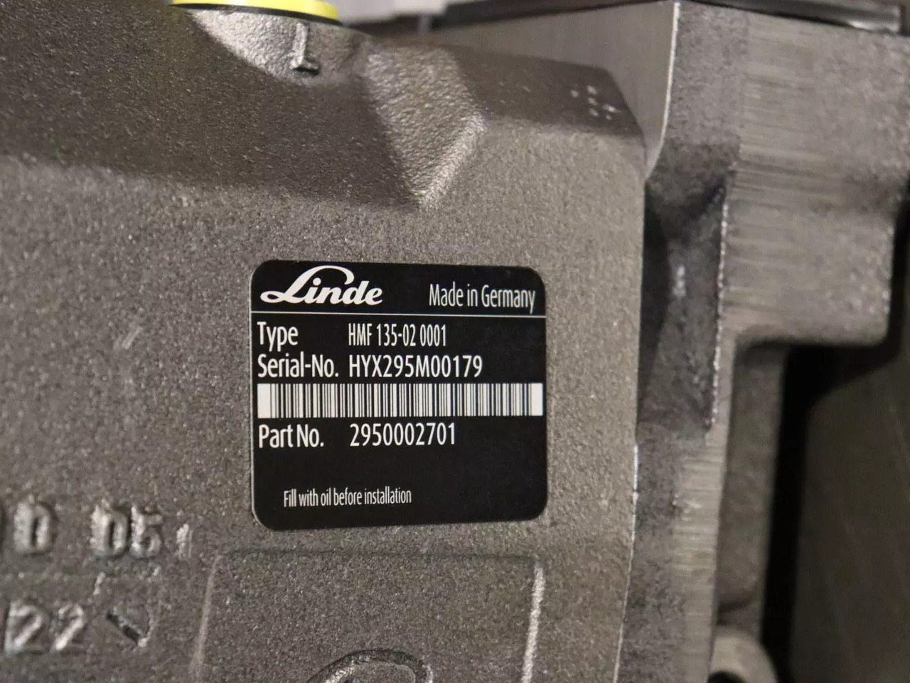 LINDE HMF 135-02 - Moteur hydraulique pour Engins de chantier: photos 4 LINDE HMF 135-02 - Moteur hydraulique pour Engins de chantier: photos 4