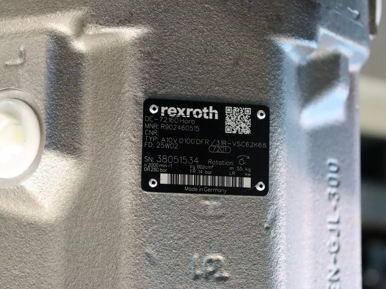 REXROTH A10VO100DFR/31R-VSC62K68 - Pompe hydraulique pour Engins de chantier: photos 4 REXROTH A10VO100DFR/31R-VSC62K68 - Pompe hydraulique pour Engins de chantier: photos 4